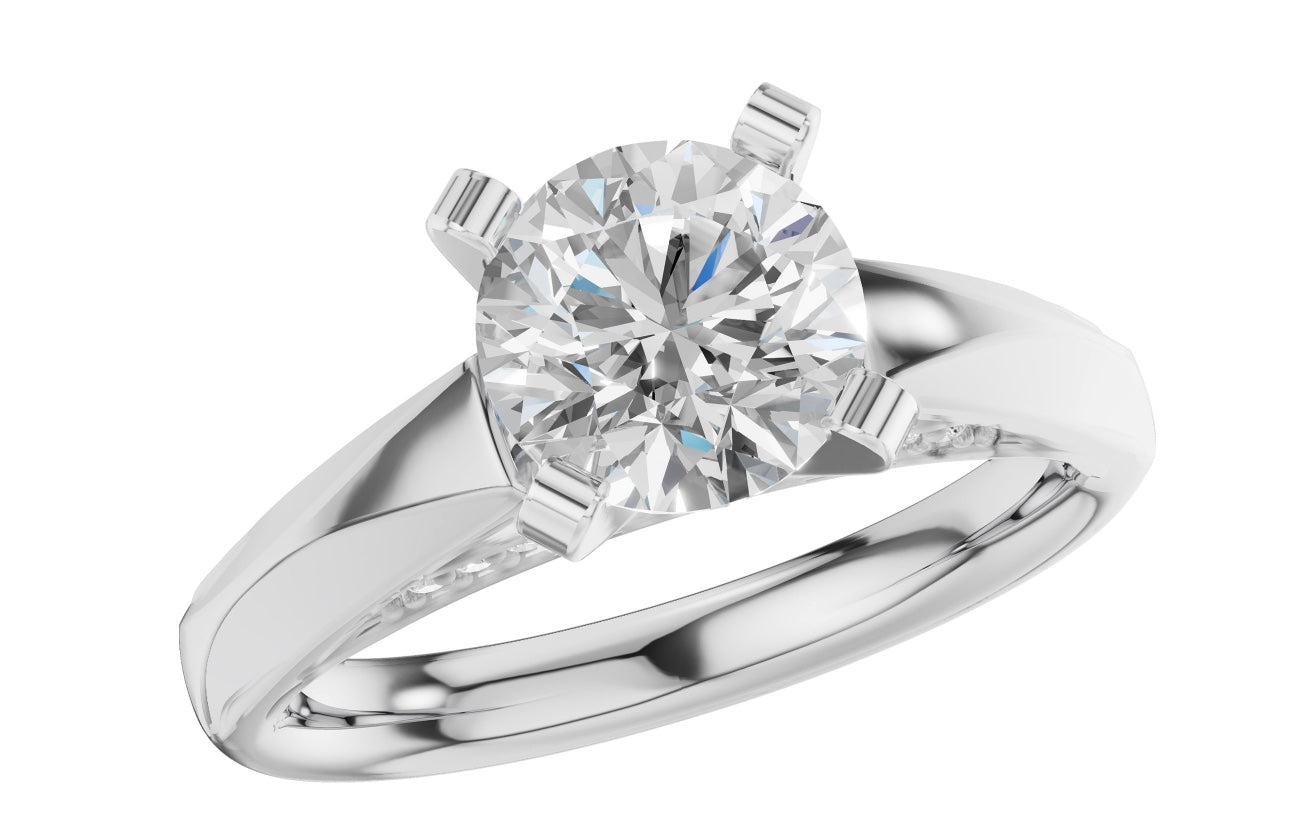 Diamond Semi-Mount Ring