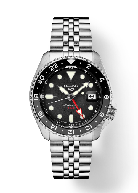 SEIKO 5 AUTO GMT WATCH