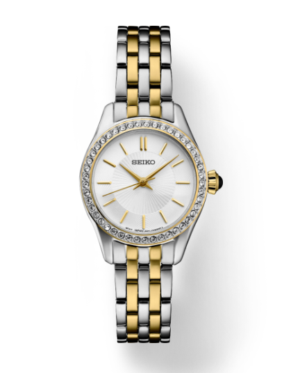 Ladies Two-Tone Seiko Watch