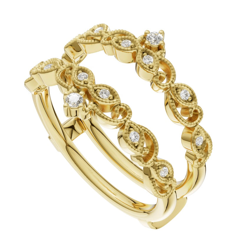 Diamond Wedding Bands - Women'