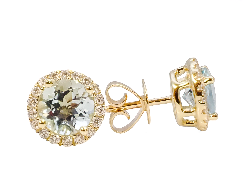 Colored Stone Earring