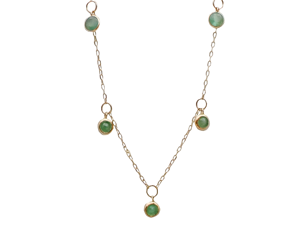 Colored Stone Necklace