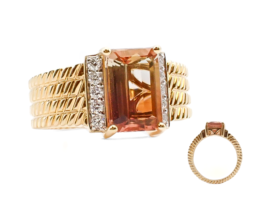 Colored Stone Rings  -  Women'