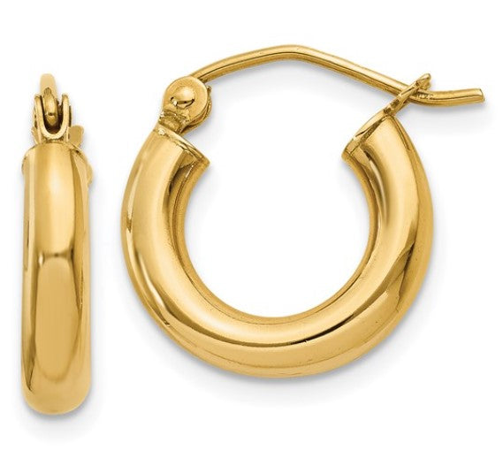 Precious Metal (No Stones) Earring
