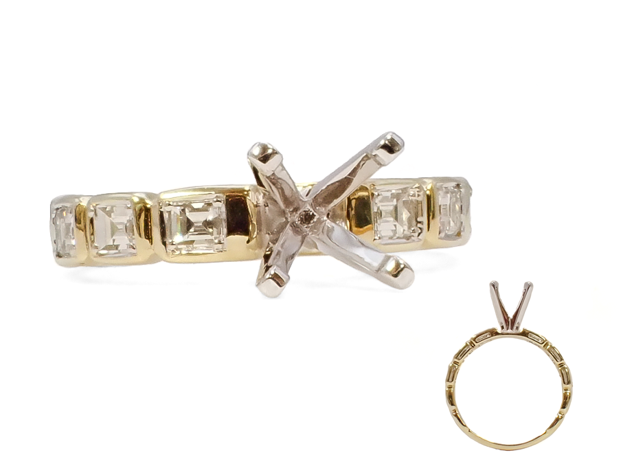 Diamond Semi-Mount Ring