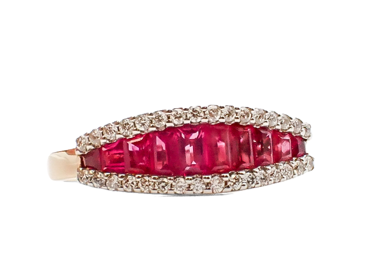 Colored Stone Rings  -  Women'