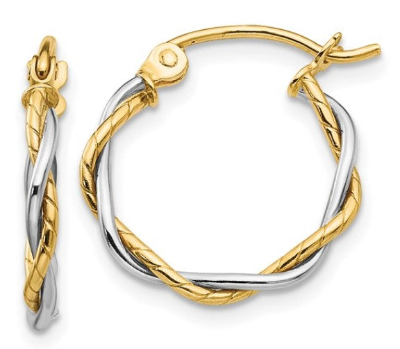 Precious Metal (No Stones) Earring