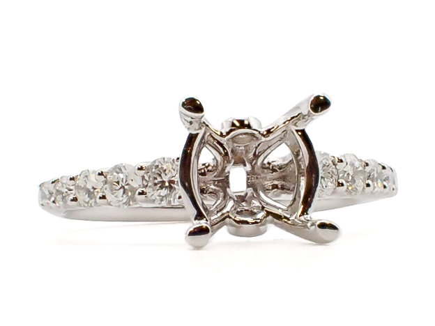 Diamond Semi-Mount Ring