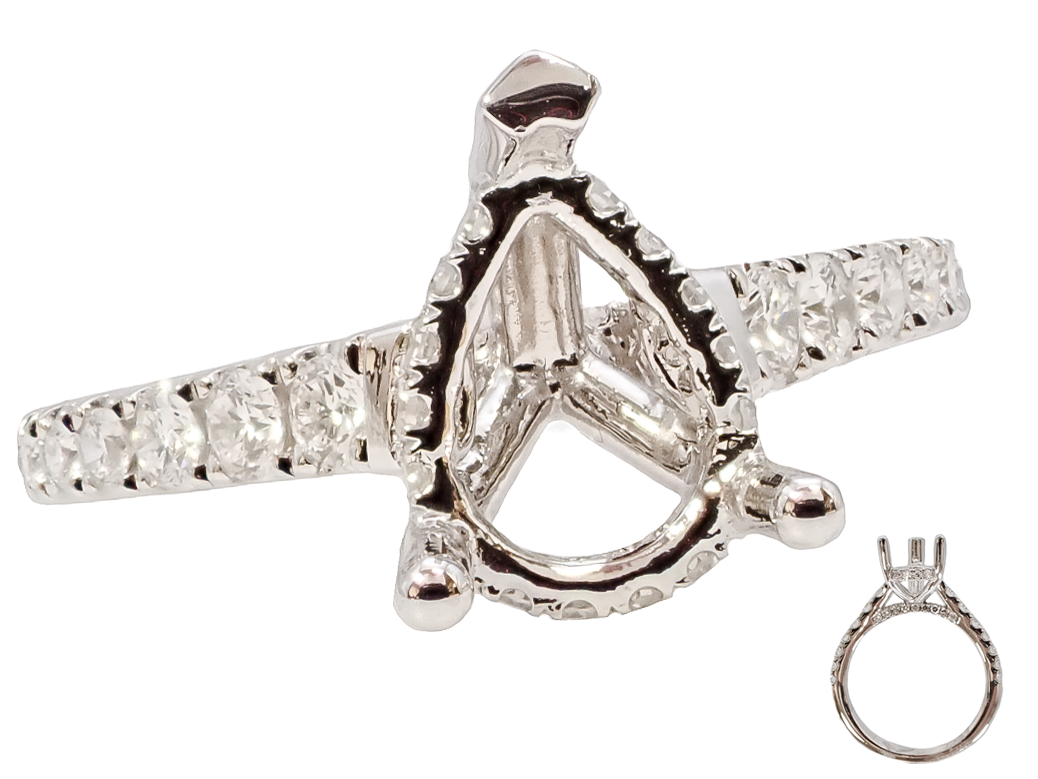 Diamond Semi-Mount Ring