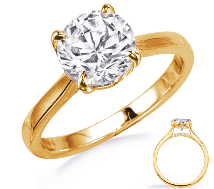 Diamond Semi-Mount Ring