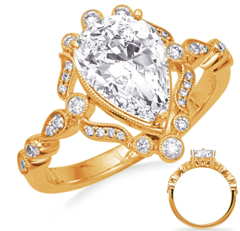 Diamond Semi-Mount Ring