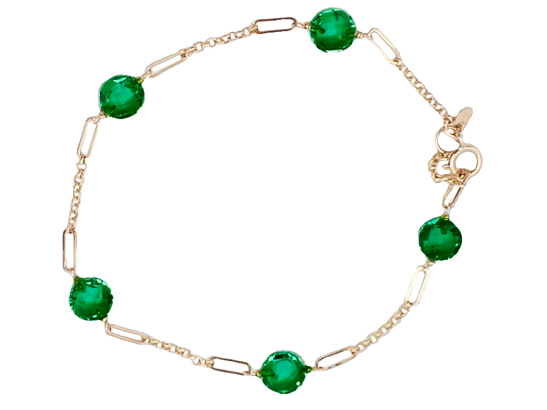 Colored Stone Bracelet