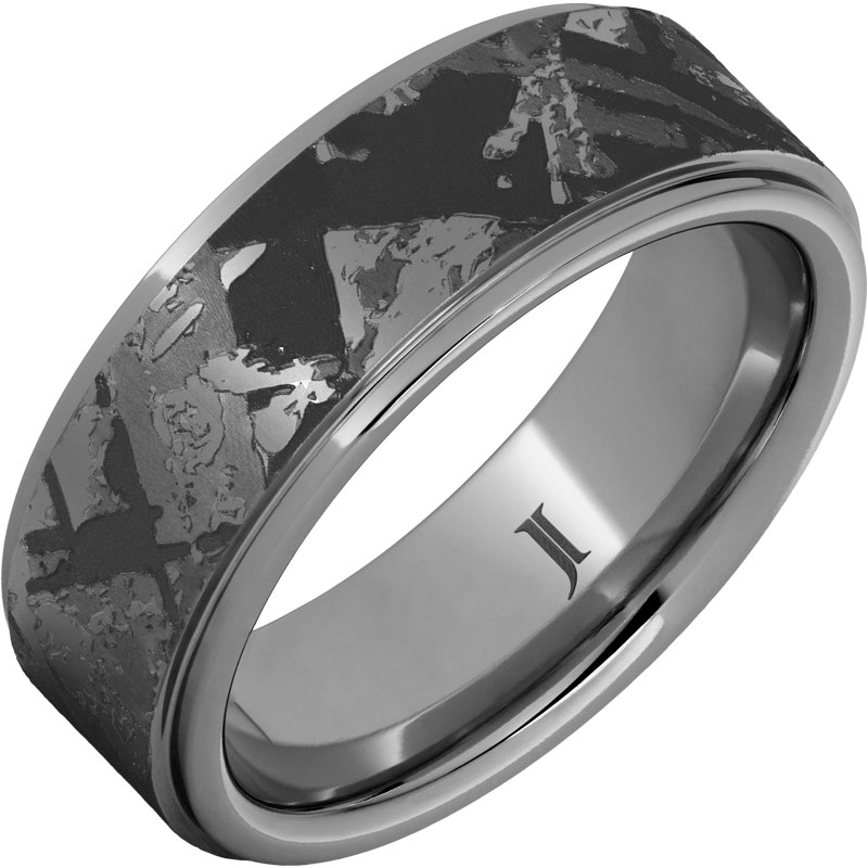 Precious Metal (No Stones) Wedding Bands - Men'