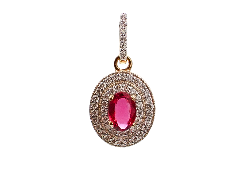 Colored Stone Pendant