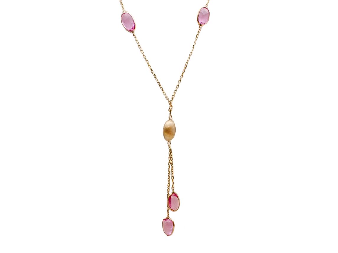 Colored Stone Necklace