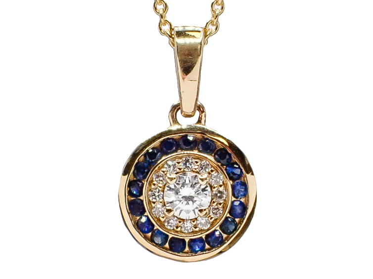 Colored Stone Pendant