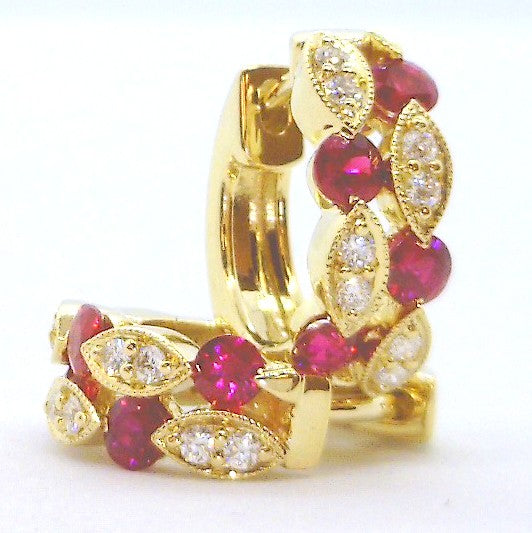 Colored Stone Earring