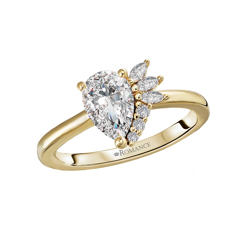 14 Karat Yellow Semi-Mounting