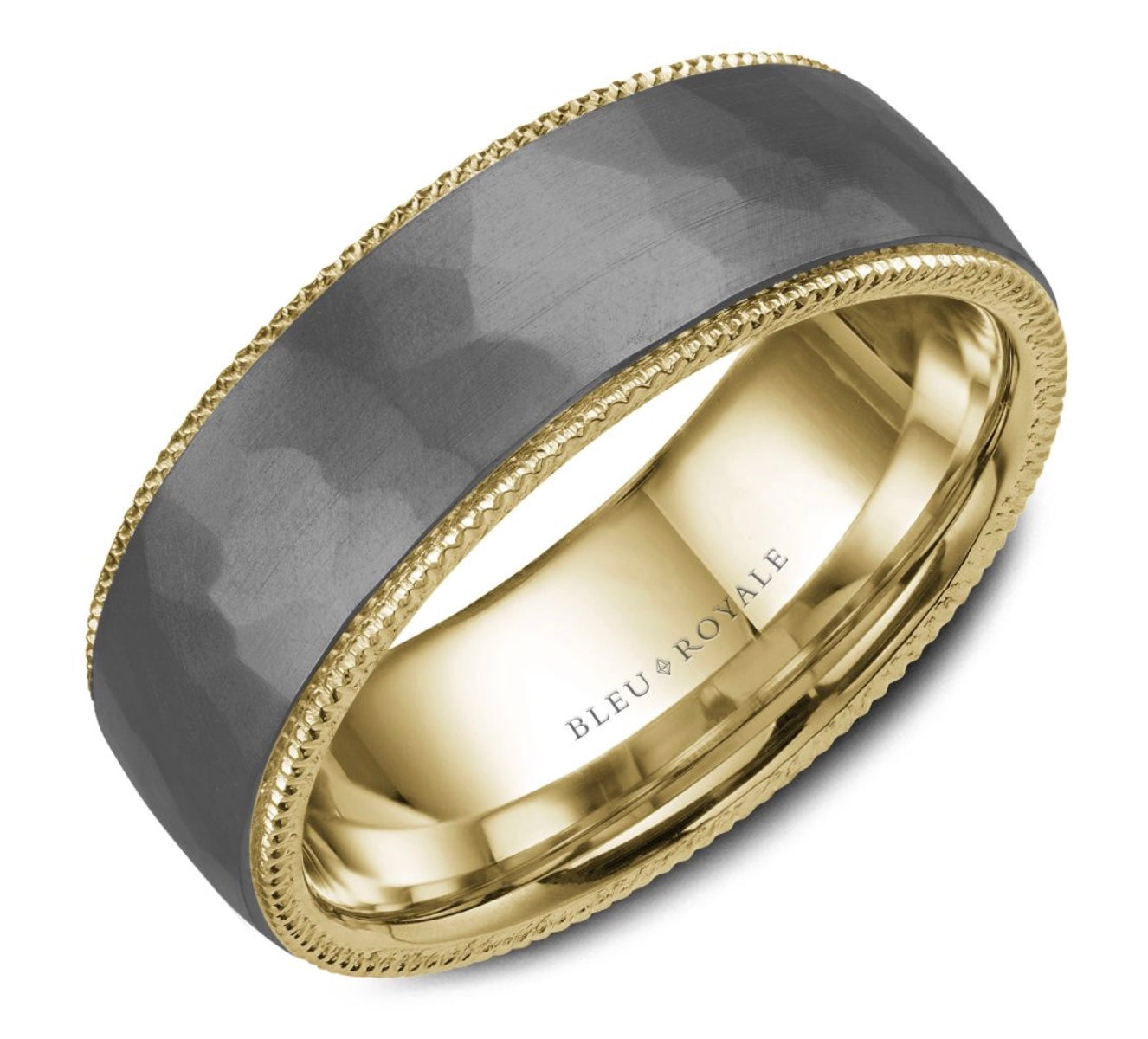 Precious Metal (No Stones) Wedding Bands - Men'