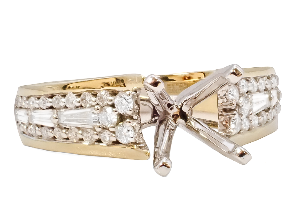 Diamond Semi-Mount Ring