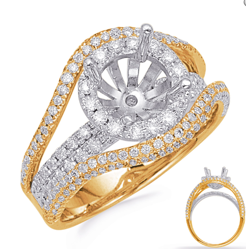 Diamond Semi-Mount Ring