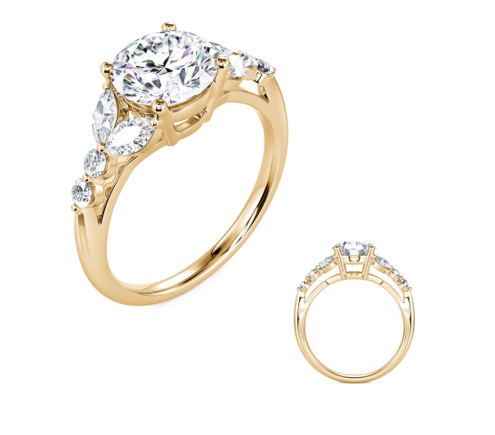 Diamond Semi-Mount Ring