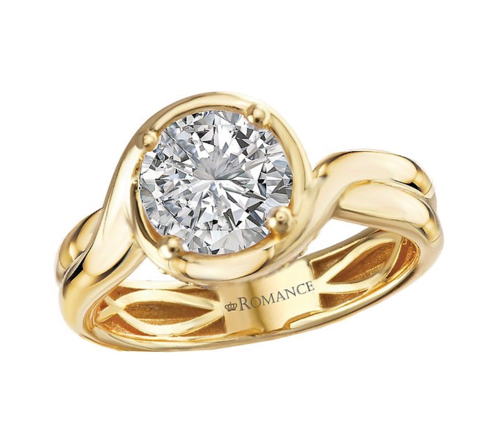 Diamond Semi-Mount Ring