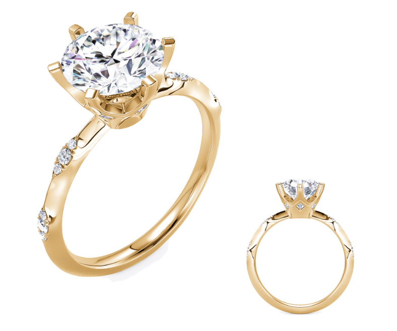 Diamond Semi-Mount Ring