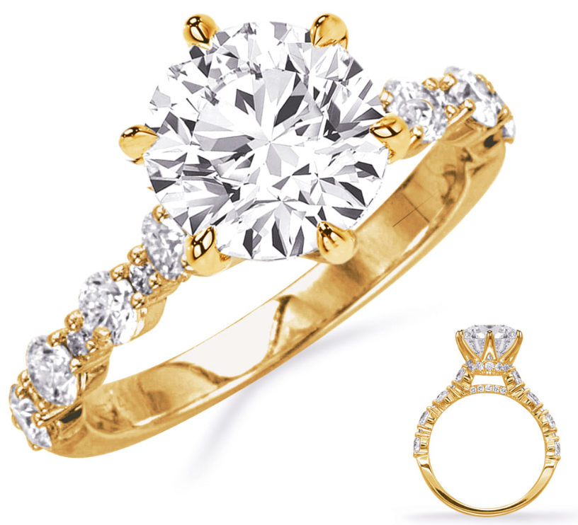 Diamond Semi-Mount Ring