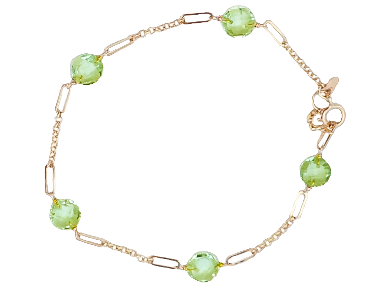 Colored Stone Bracelet