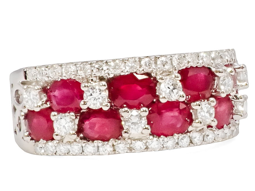 Colored Stone Rings  -  Women'