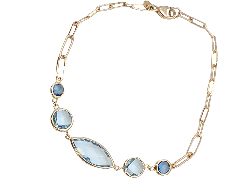 Colored Stone Bracelet