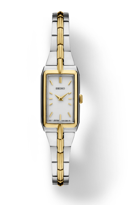 LADIES SEIKO TWO TONE DRESS WATCH LADIES SEIKO TWO TONE DRESS WATCH