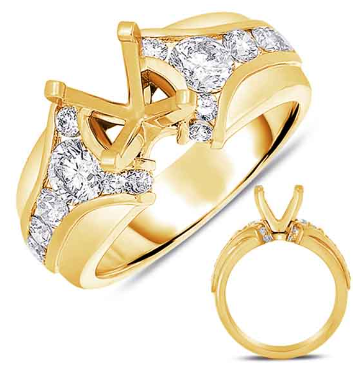 Diamond Semi-Mount Ring