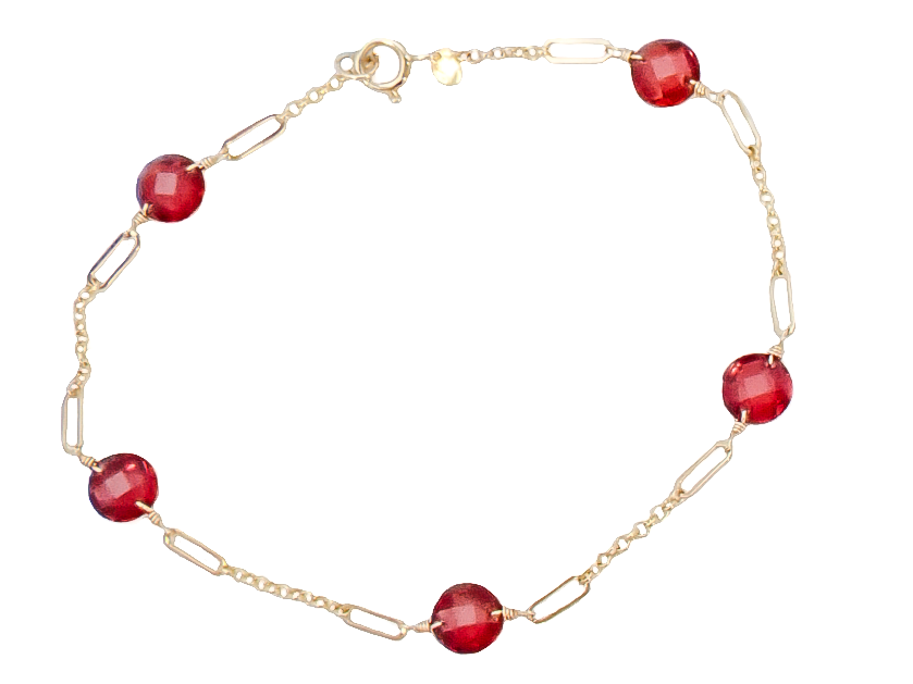 Colored Stone Bracelet