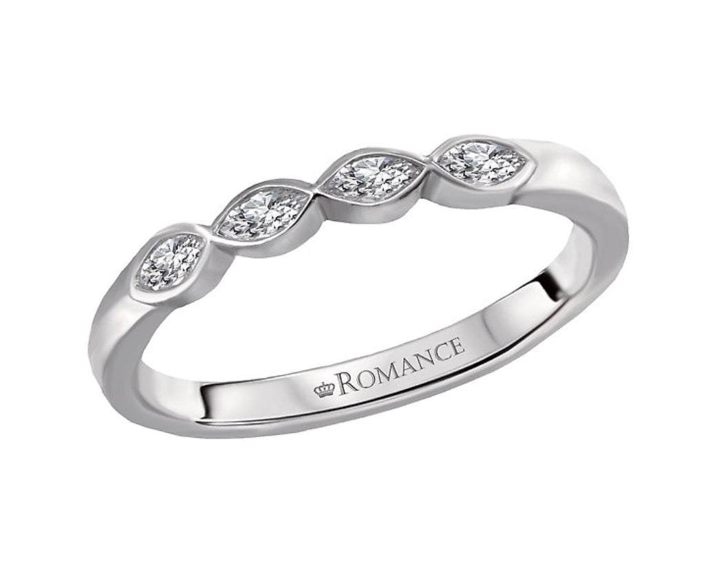 Diamond Wedding Bands  -  Women'