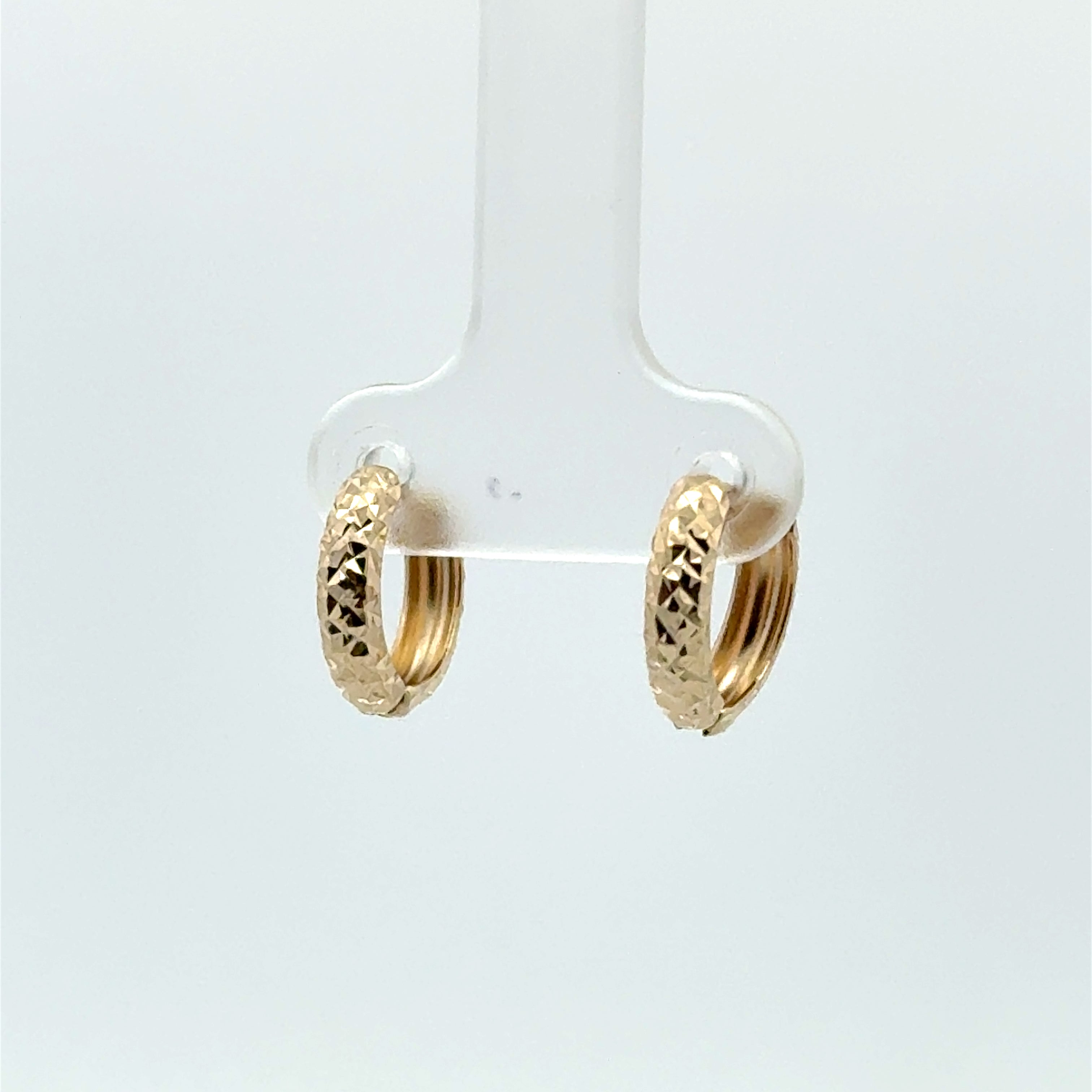Precious Metal (No Stones) Earring
