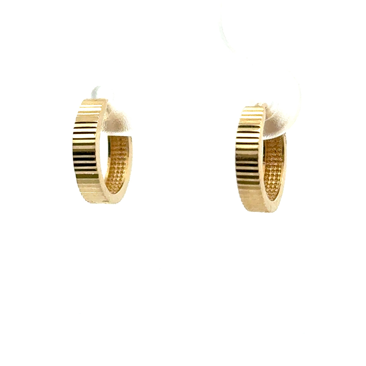 Precious Metal (No Stones) Earring