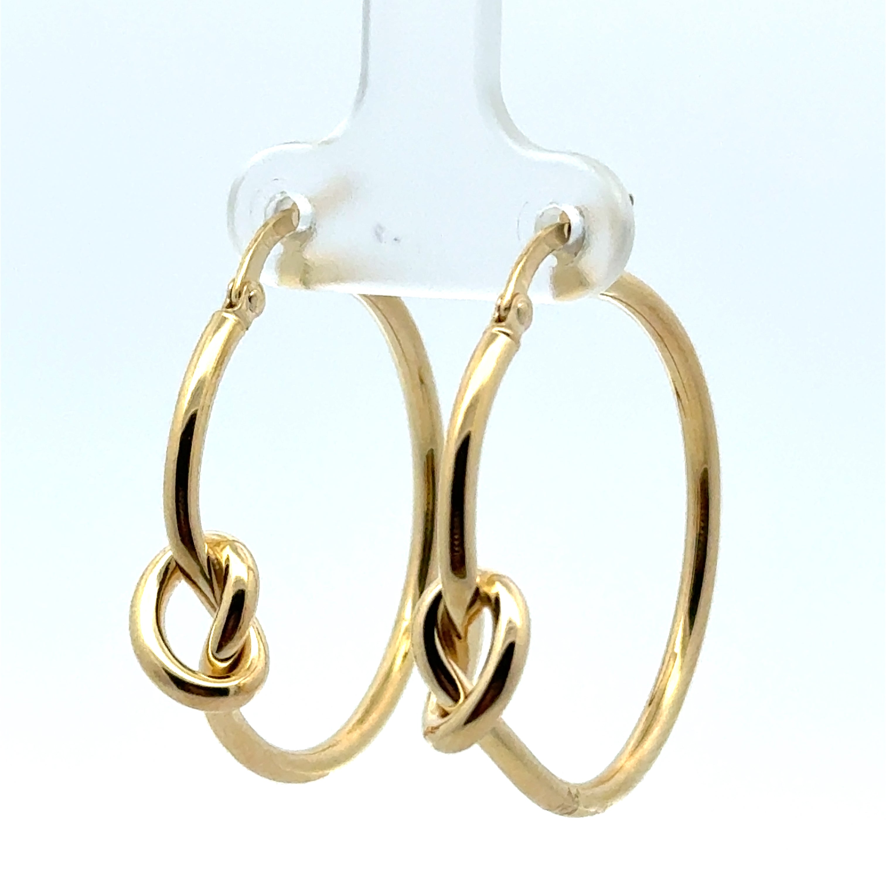 Precious Metal (No Stones) Earring