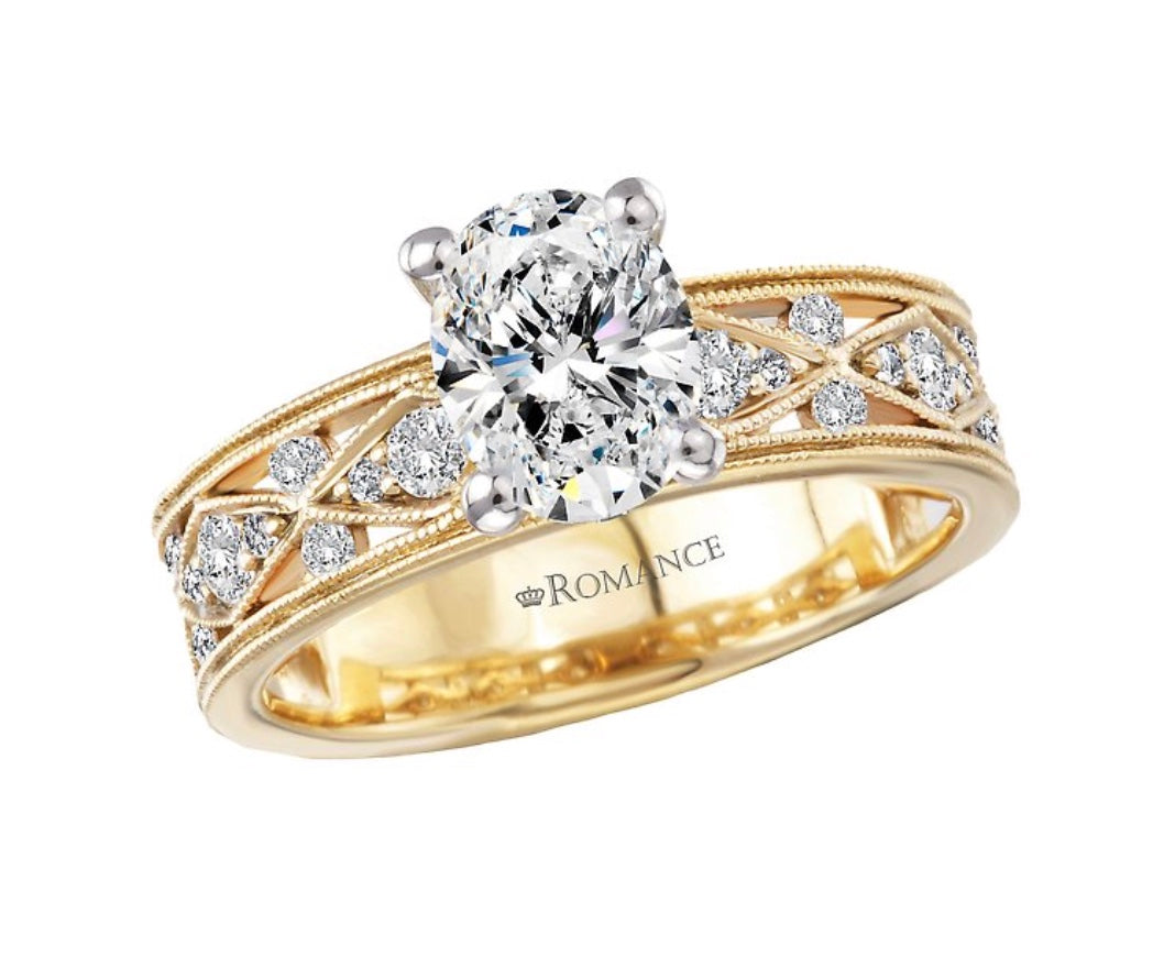 Diamond Semi-Mount Ring