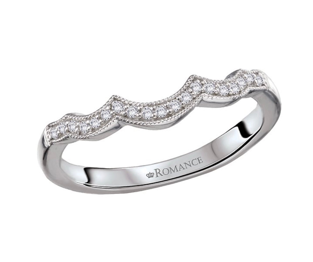 Diamond Wedding Bands  -  Women'