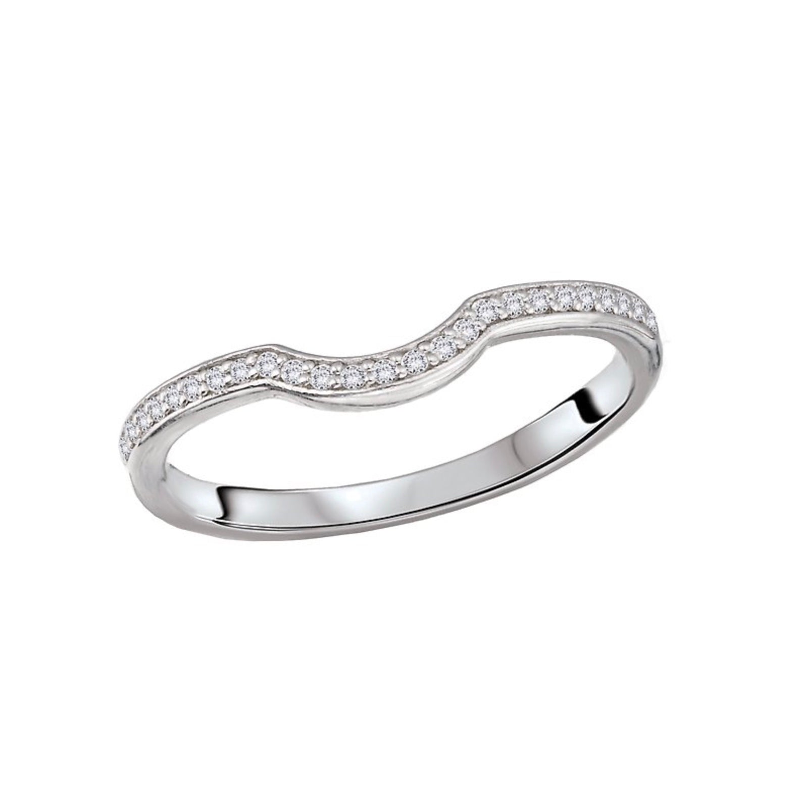 Diamond Wedding Bands  -  Women'