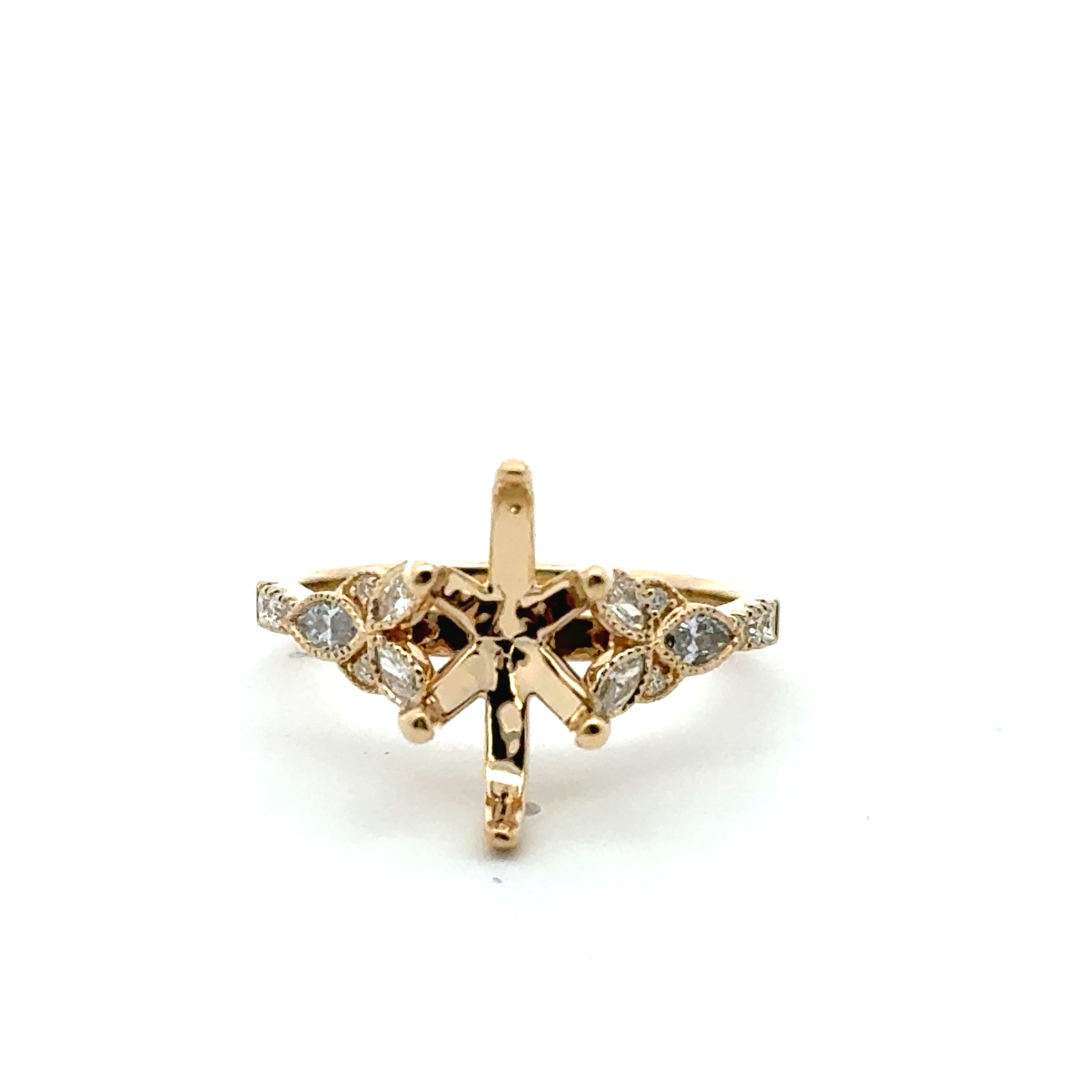 Diamond Semi-Mount Ring