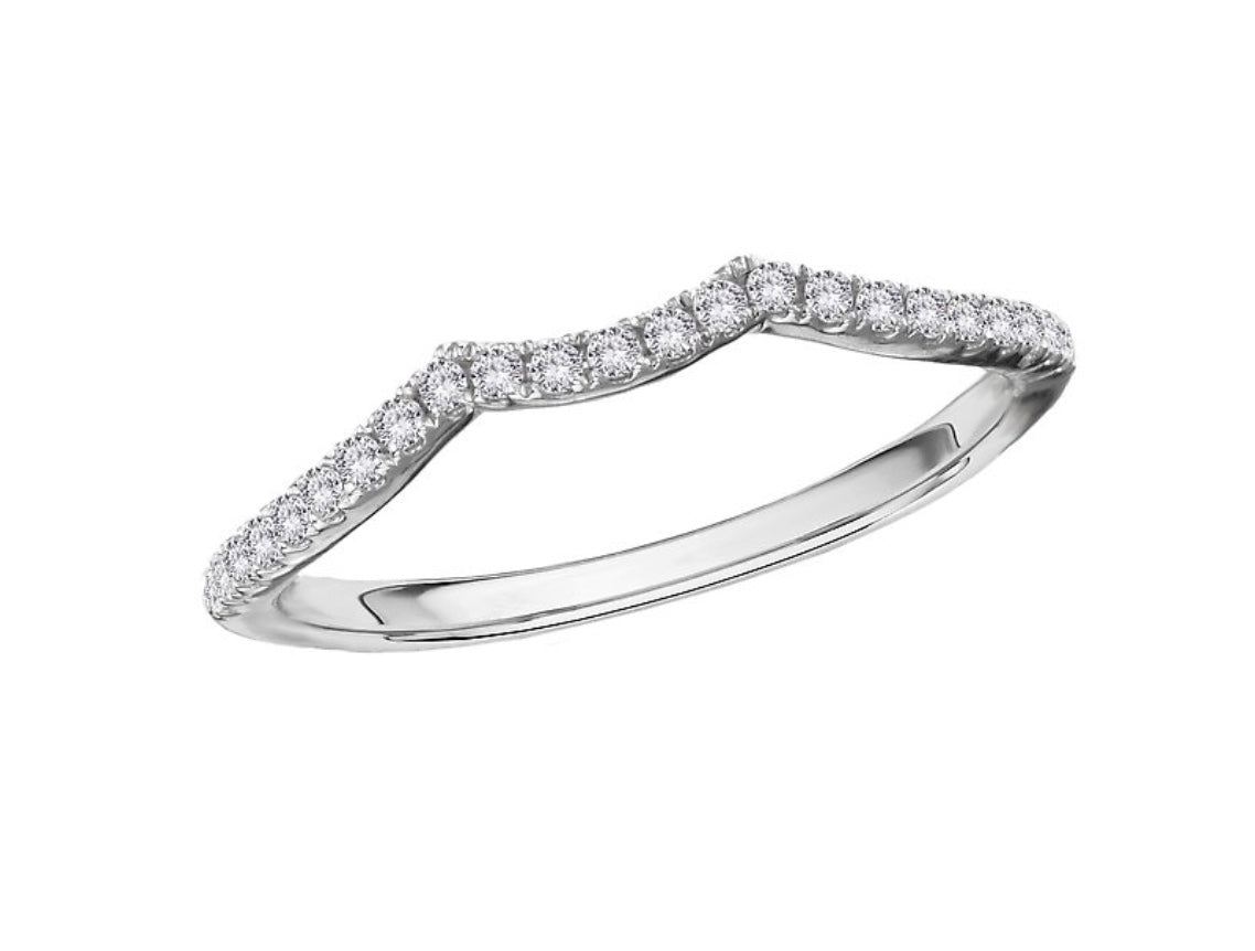 Diamond Wedding Bands  -  Women'