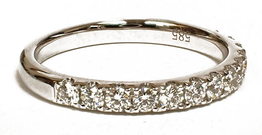 Diamond Wedding Bands  -  Women'
