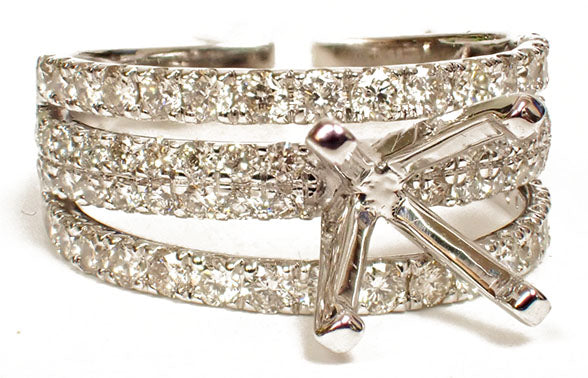 Diamond Semi-Mount Ring