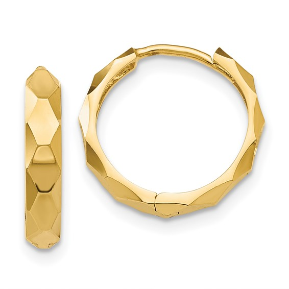 Precious Metal (No Stones) Earring