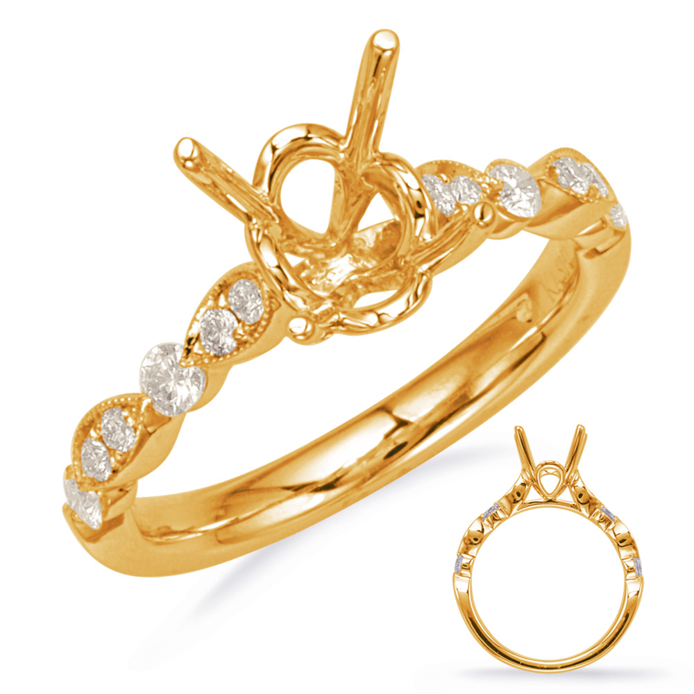 Diamond Semi-Mount Ring