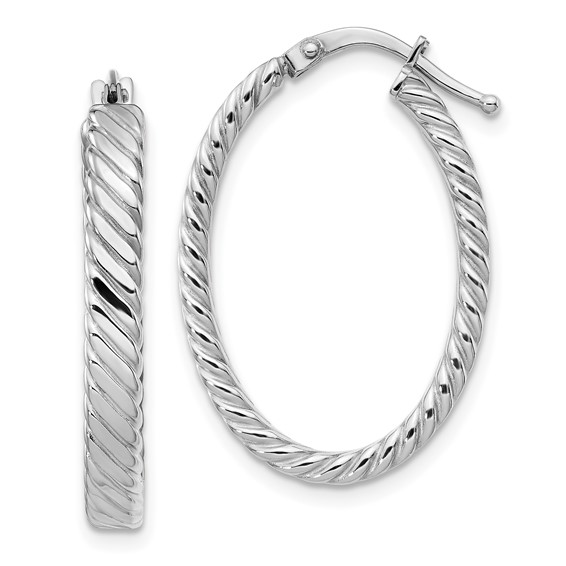 Precious Metal (No Stones) Earring