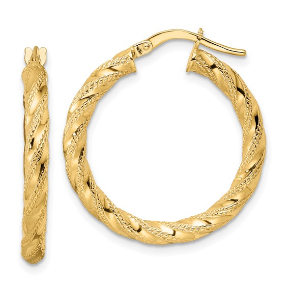 Precious Metal (No Stones) Earring